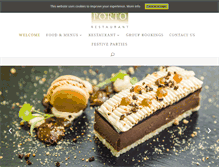 Tablet Screenshot of porto-restaurant.co.uk